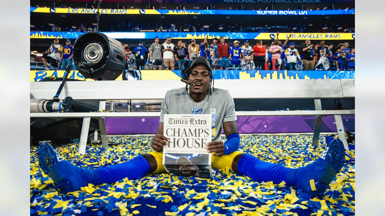 CELEBRATION PHOTOS: Picture-perfect moments from Rams Super Bowl