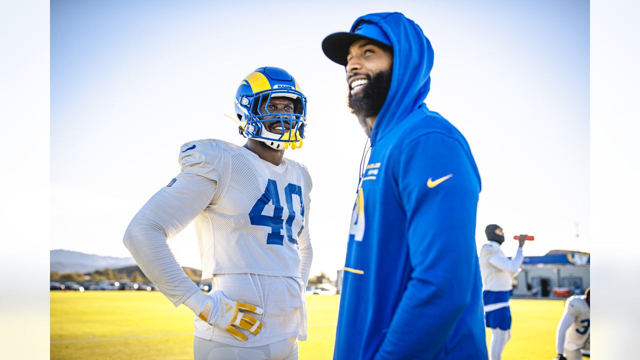 Odell Beckham Jr hypes up Rams-49ers beef ahead of MNF