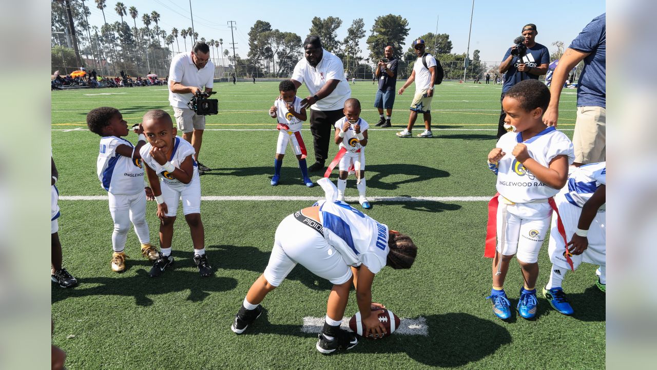 City of Inglewood Flag Football Supported by LA Rams - PCA