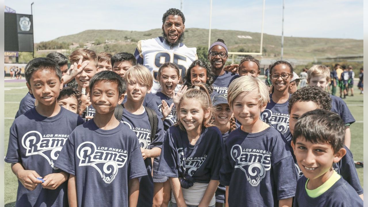 Los Angeles Rams Community  Rams host NFL Play 60 Field Day for Oak Hills  Elementary School students