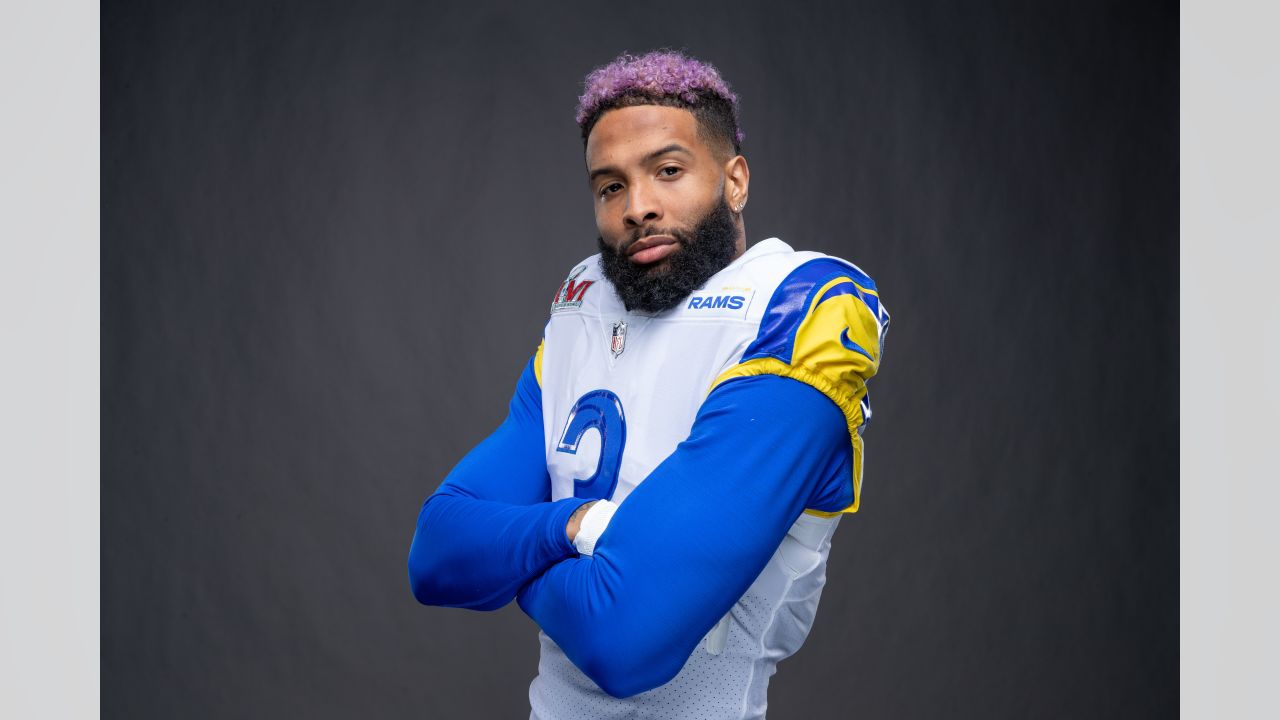 Super Bowl uniforms 2022: Jerseys Rams will wear made by Burbank business  Buddy's All-Stars - ABC7 Los Angeles