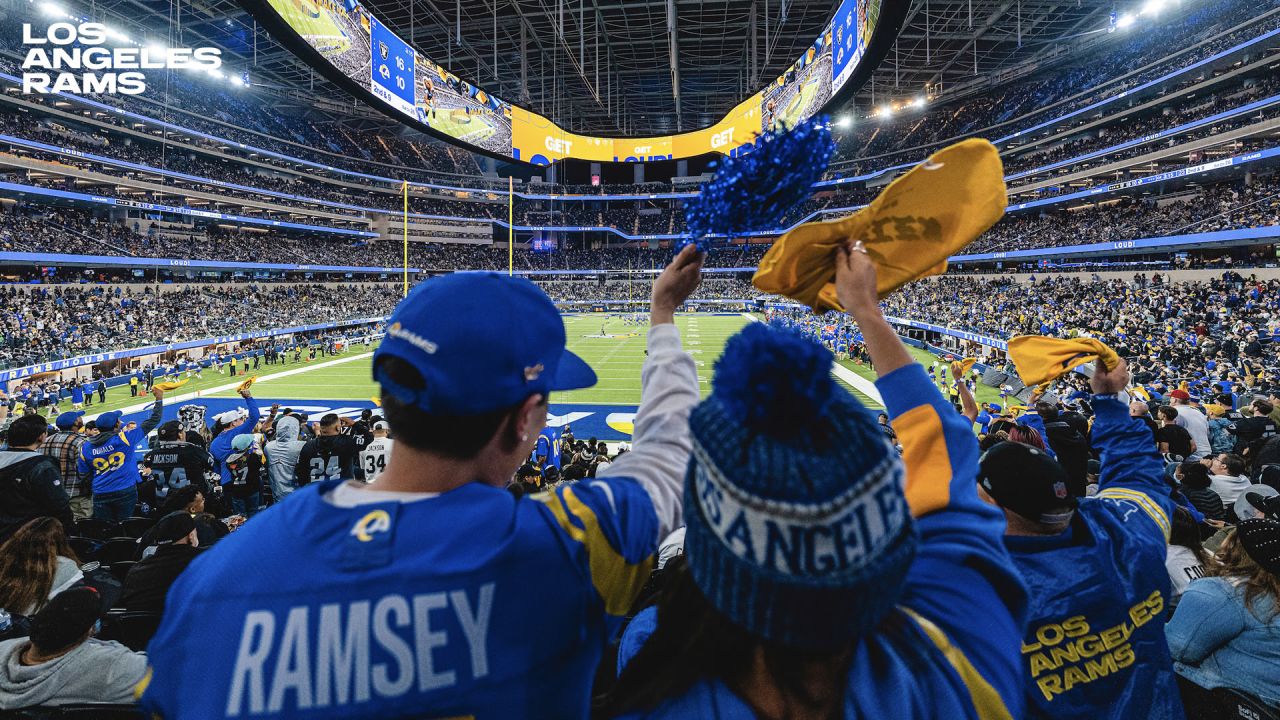 FAN PHOTOS: Best of Rams fans from Thursday's Week 14 win over the Las  Vegas Raiders