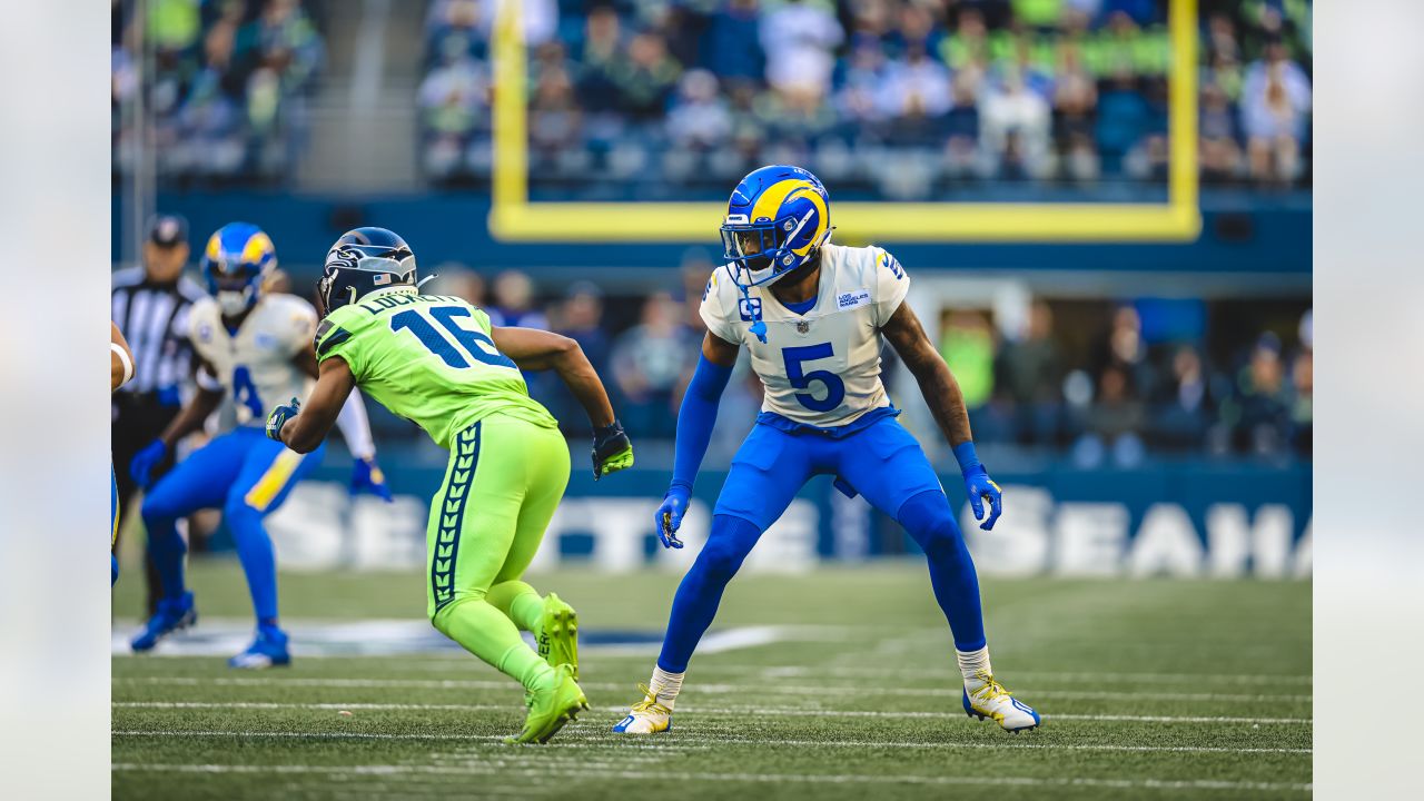 PHOTOS: Game-action moments from Rams vs. Seahawks Week 5 at Lumen