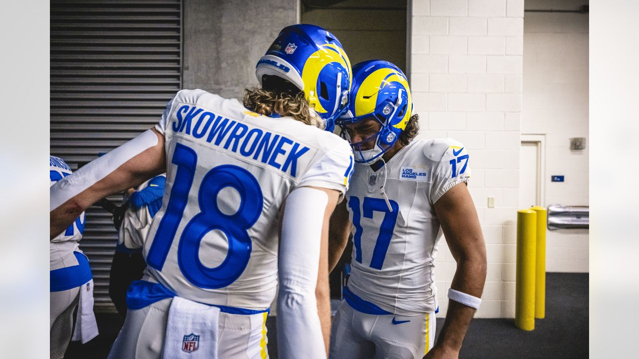 Rams sporting their best blue and yellow throwback uniforms for Week 17 -  Niners Nation