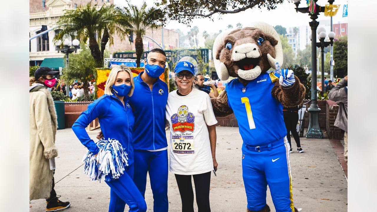 Rams Commemorate Día De Los Muertos At Olvera St. - East L.A. Sports Scene