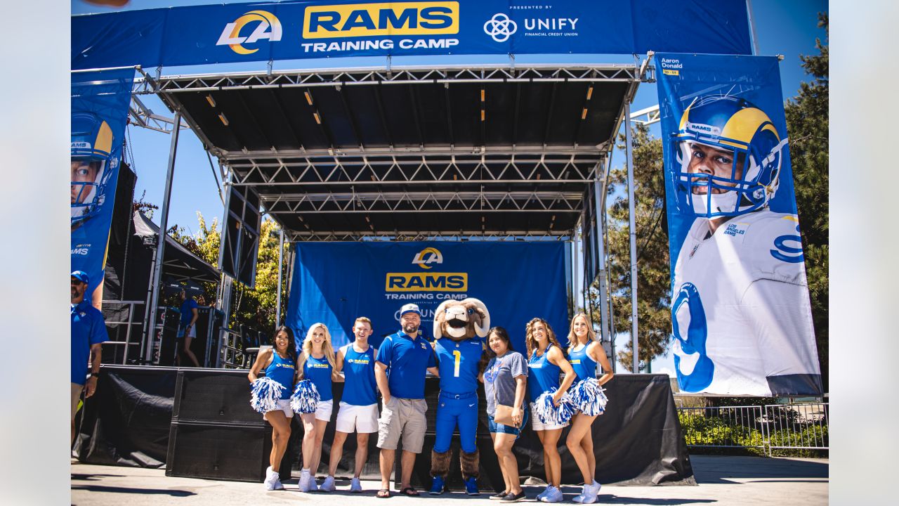 FAN PHOTOS: Rams welcome fans for first open Training Camp practice