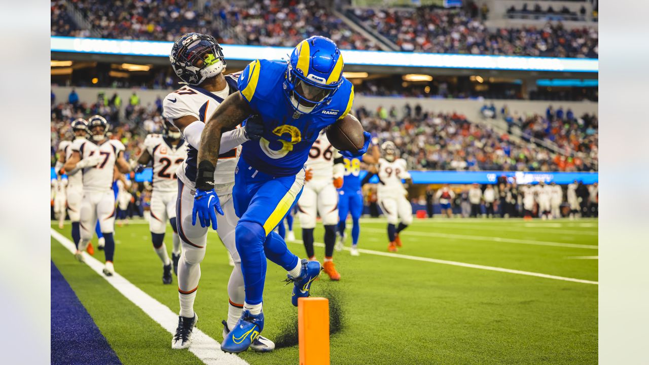 Los Angeles Rams, Patrick Star goes WILD over Rams DB Cobie Durant's  85-yard pick six, Week 16 vs. Denver Broncos at SoFi Stadium