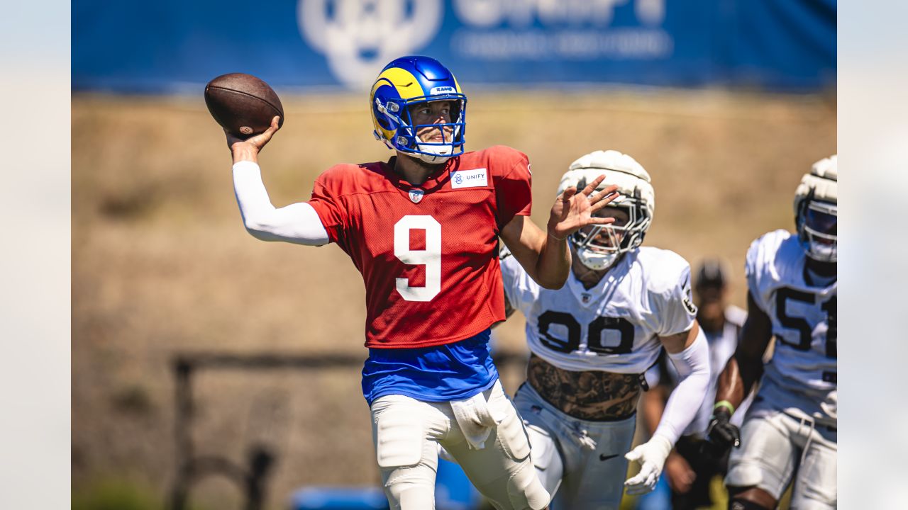 PRACTICE PHOTOS: Rams line up against QB Jimmy Garoppolo, DE Maxx