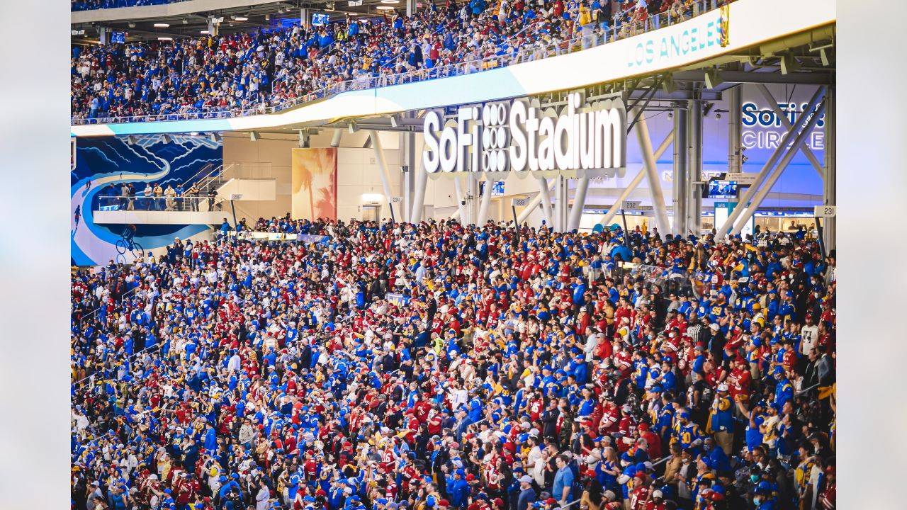 NFC Championship: San Francisco 49er fans preparing to 'turn that stadium  red' at SoFi against the LA Rams - ABC30 Fresno