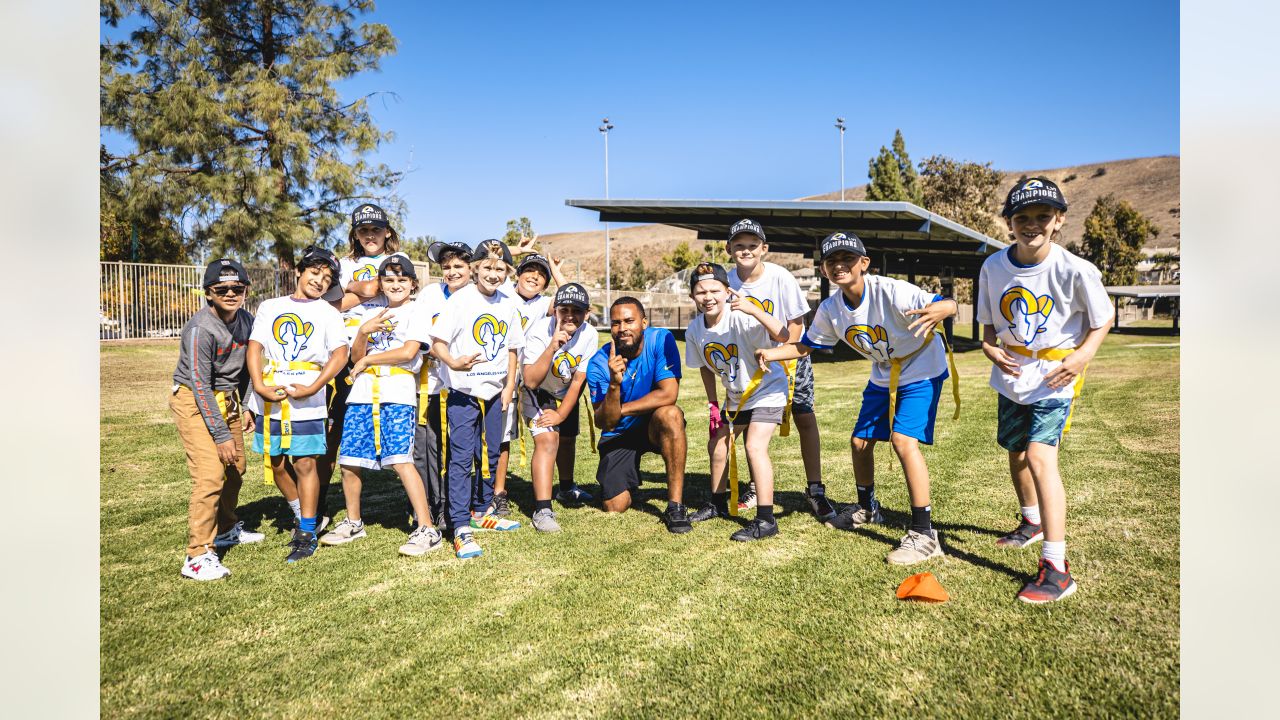 Los Angeles Rams Community  Rams host NFL Play 60 Field Day for Oak Hills  Elementary School students