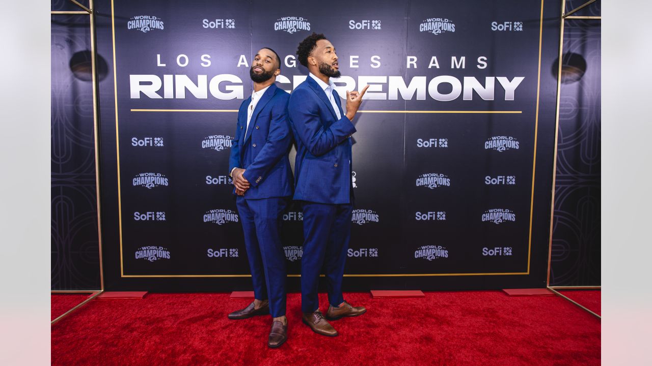 CEREMONY PHOTOS: Rams players' first look at their Championship Rings