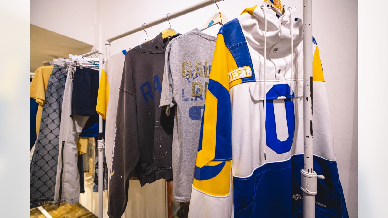 PHOTOS: Rams WR Van Jefferson & S Quentin Lake attend the VIP Rams X Gallery  Dept. Collection launch