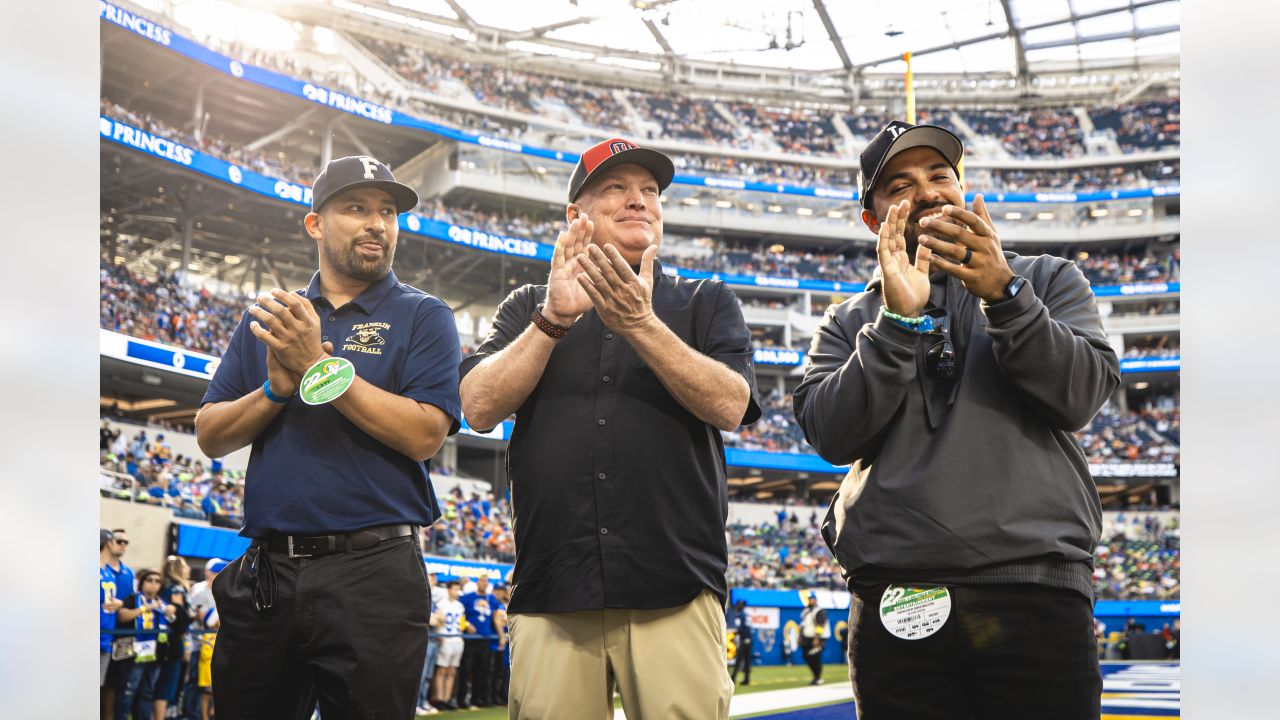 Castaneda LA Rams HS Coach Of The Year