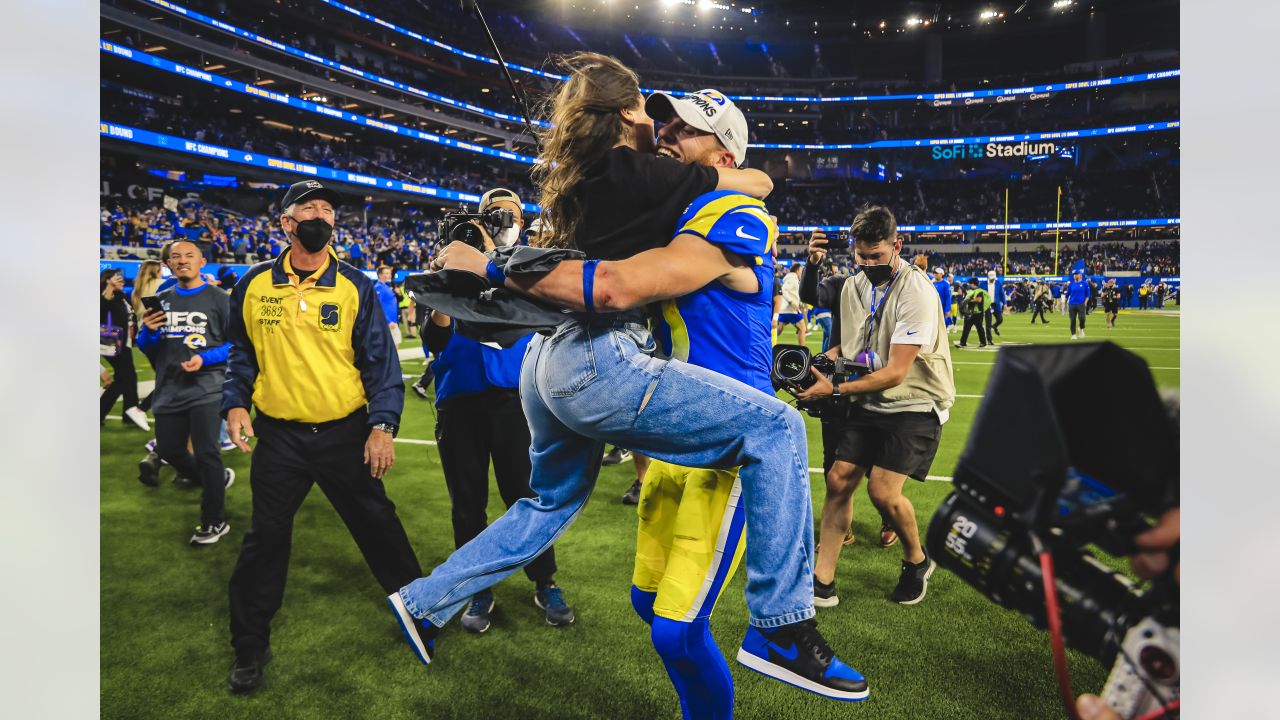 CELEBRATION PHOTOS: Best celebration moments from Rams NFC Championship  ceremony