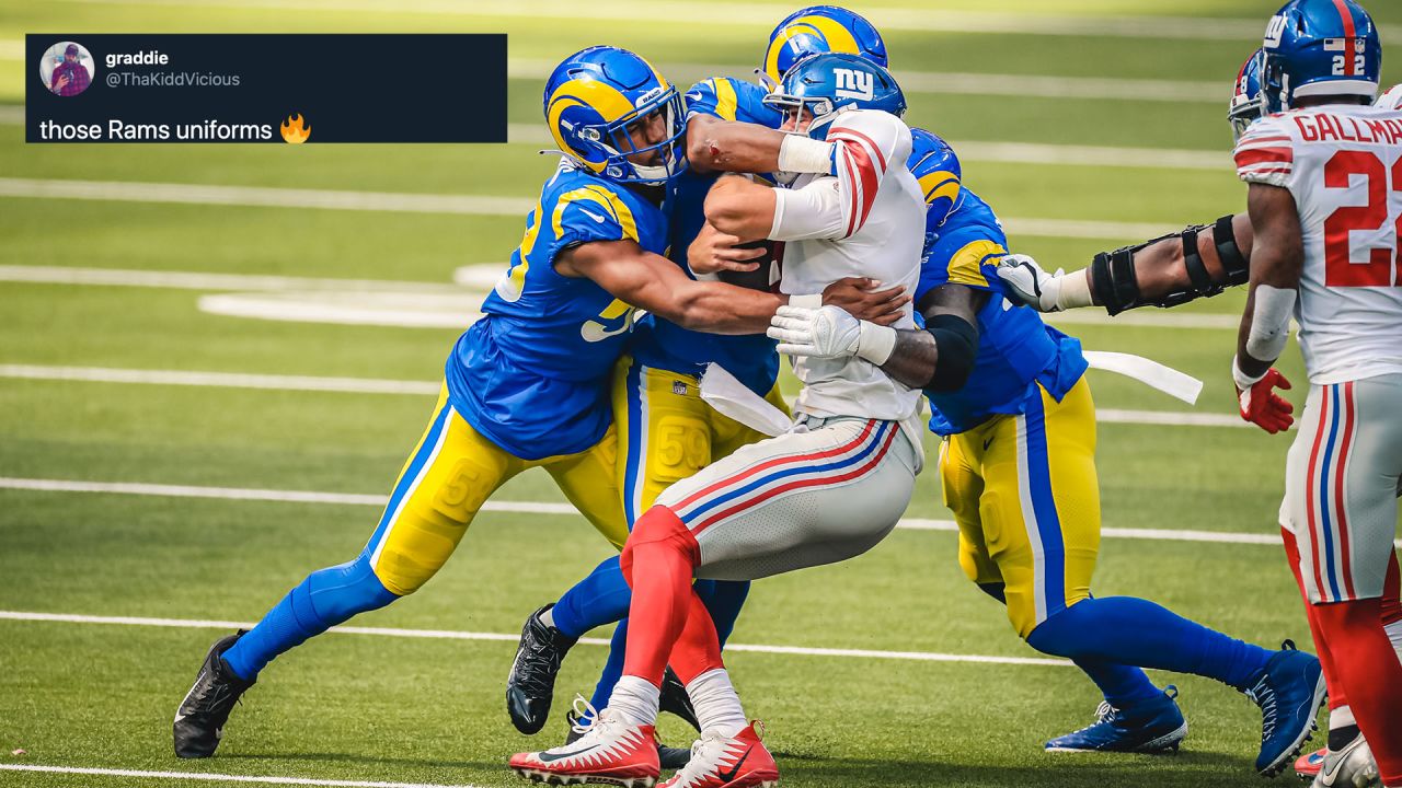 Los Angeles Rams - This uniform combo 