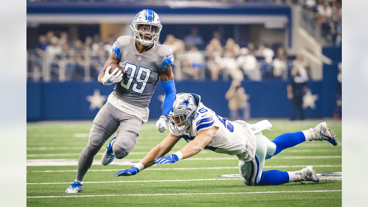 Jacksonville Jaguars wide receiver Jamal Agnew (39) returns a kickoff  against the Detroit Lions during the first half of an NFL football game,  Sunday, Dec. 4, 2022, in Detroit. (AP Photo/Duane Burleson