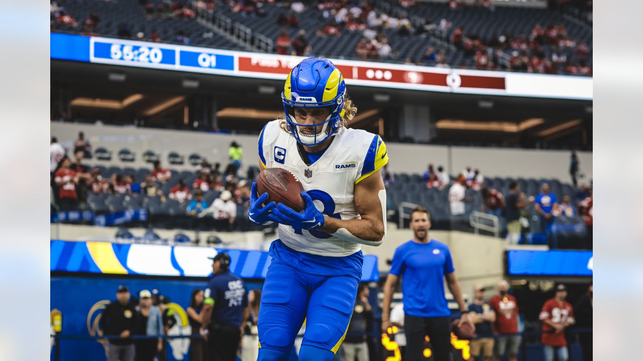 PREGAME PHOTOS: Rams hit the field at SoFi Stadium for pregame warmups  ahead of 2023 home opener vs. 49ers