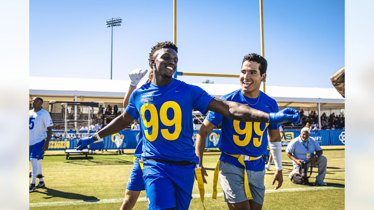 Los Angeles Rams on X: Team @AaronDonald97 vs. Team @jalenramsey The stars  are coming out to #RamsCamp for our inaugural celebrity flag football game  