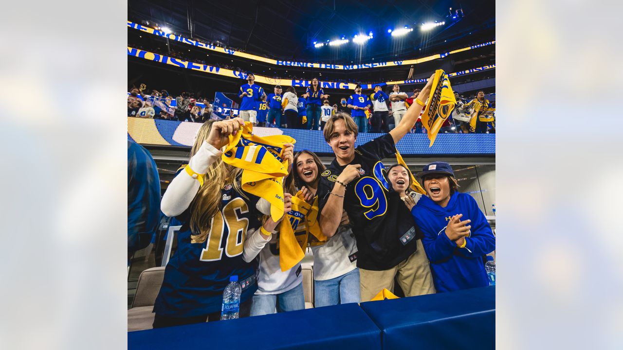 FAN PHOTOS: Rams fans at SoFi Stadium for NFC Championship win