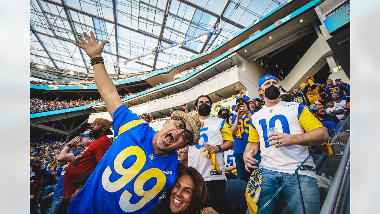 FAN PHOTOS: Rams fans at SoFi Stadium for NFC Championship win