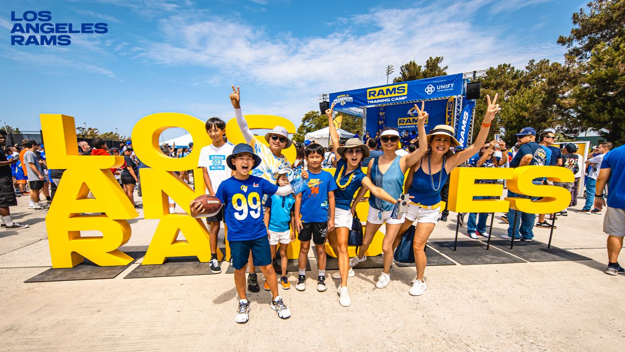 LA Rams: Scenes from practice site at Atlanta Falcons training camp