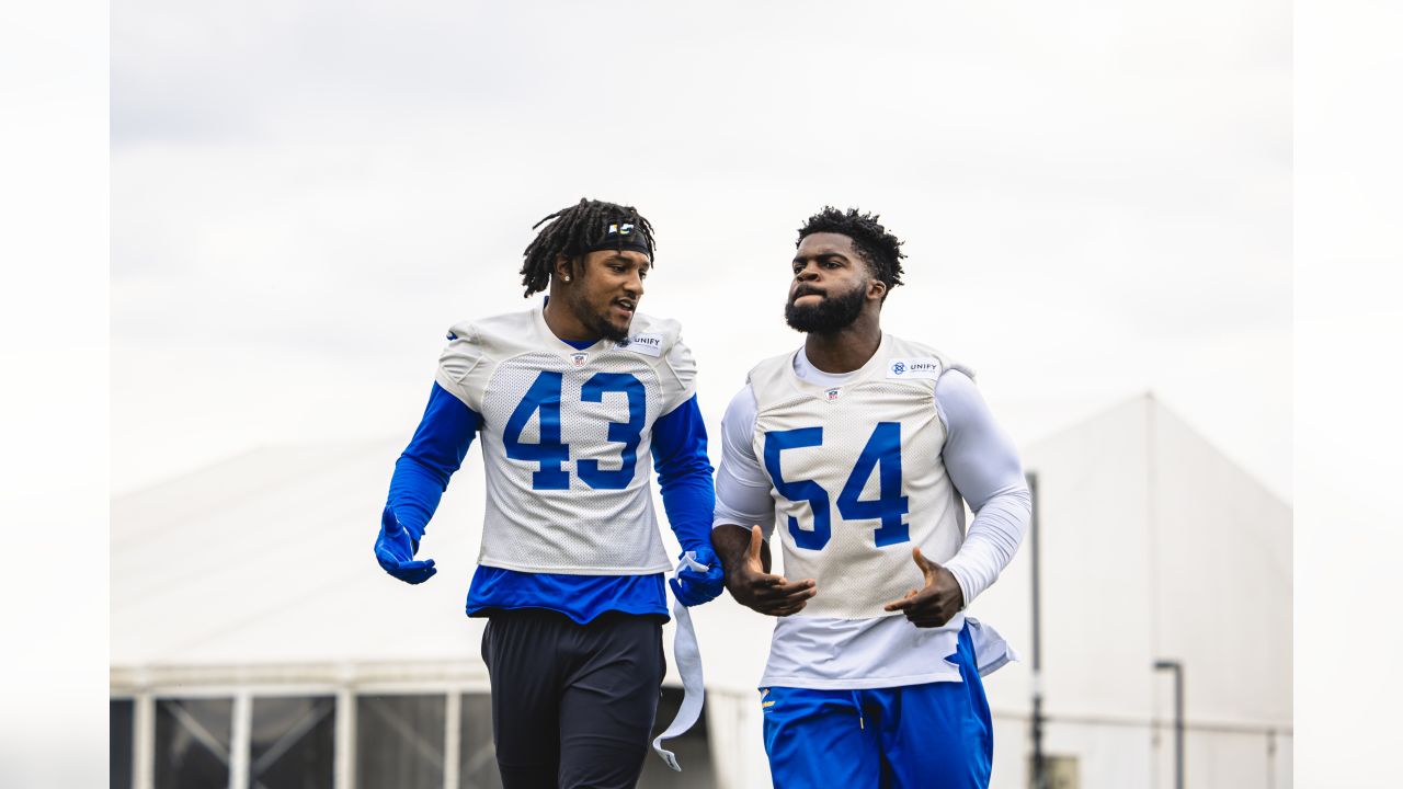 PRACTICE PHOTOS: Ernest Jones, Kyren Williams, Marquise Copeland & more  Rams players practicing with intensity at OTAs