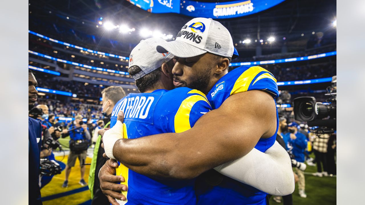 CELEBRATION PHOTOS: Best celebration moments from Rams NFC Championship  ceremony