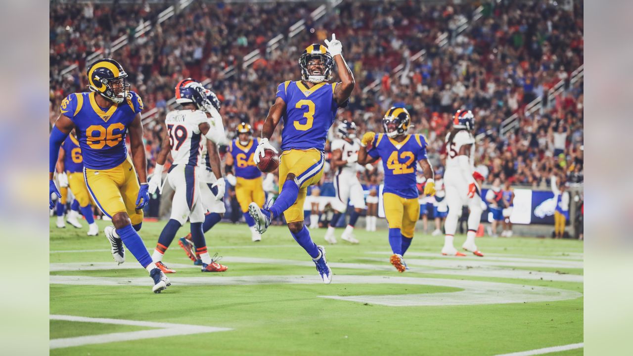 Rams Highlights From Preseason Week 2 vs. Raiders: Jake Hummel Pick Six,  Stetson Bennett TD & More 