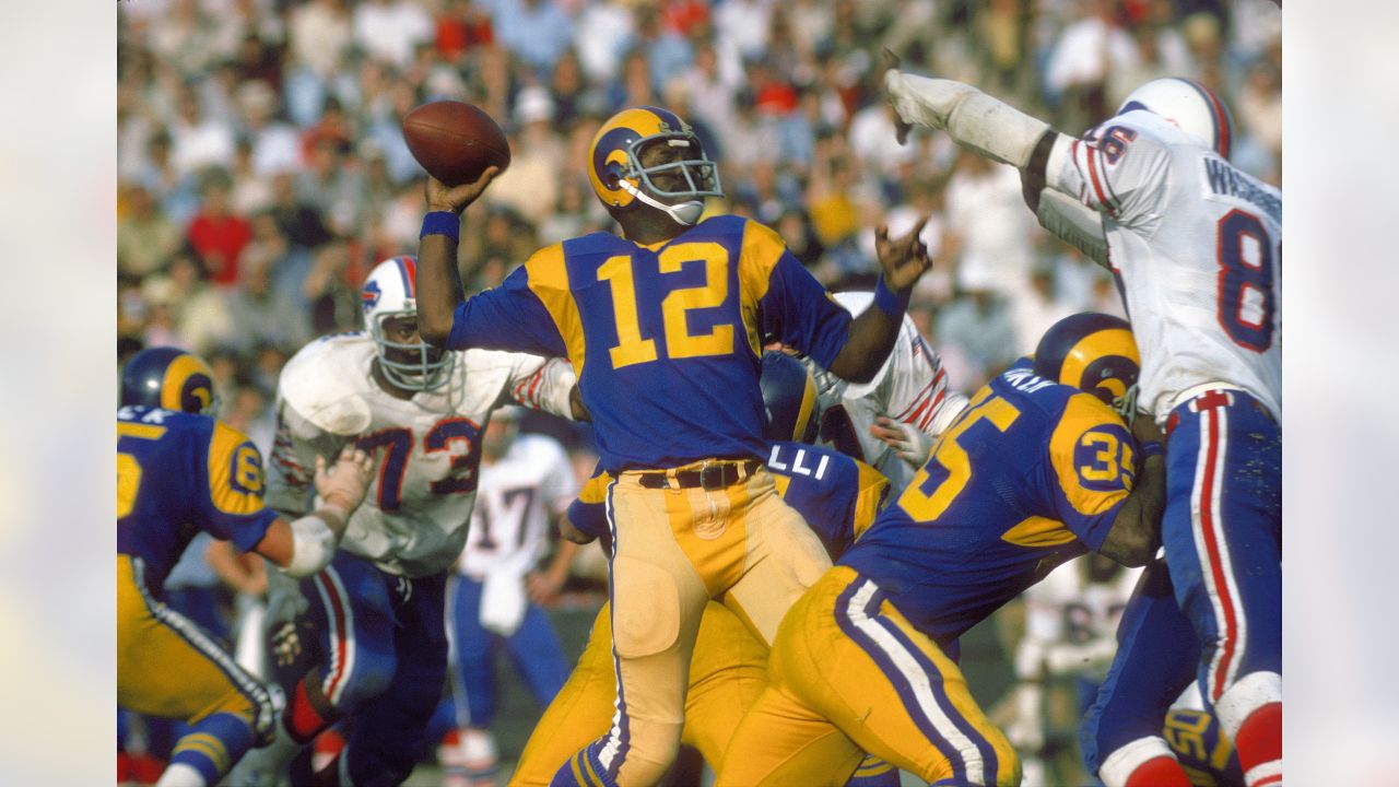 JAMES HARRIS  Los Angeles Rams 1974 Wilson Throwback NFL Football Jersey
