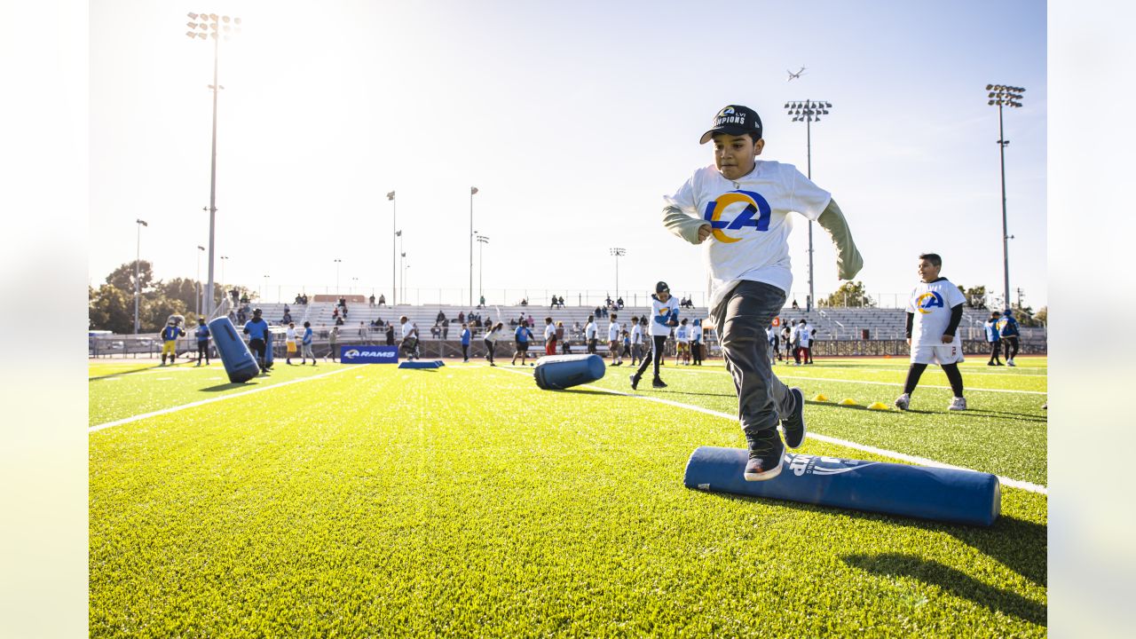 Aaron Donald hosts football camp for local youth at Dymally High