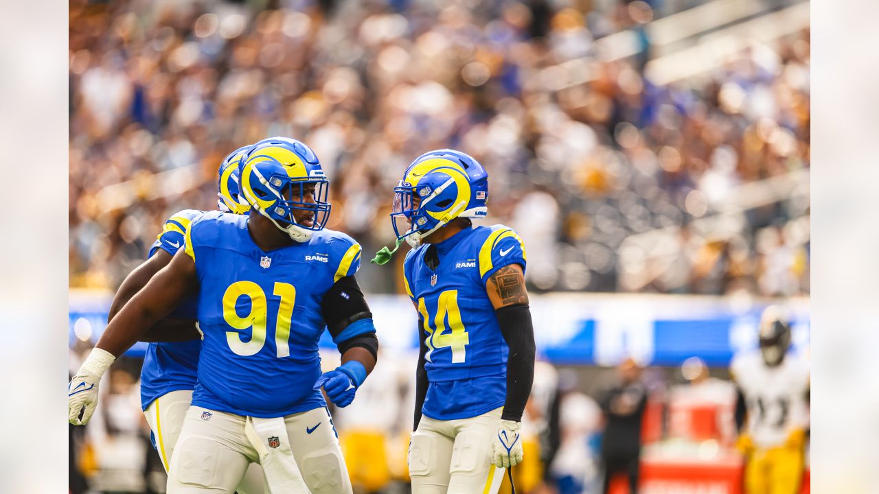 LOOK: Los Angeles Rams Reveal Week 7 Uniforms vs. Steelers