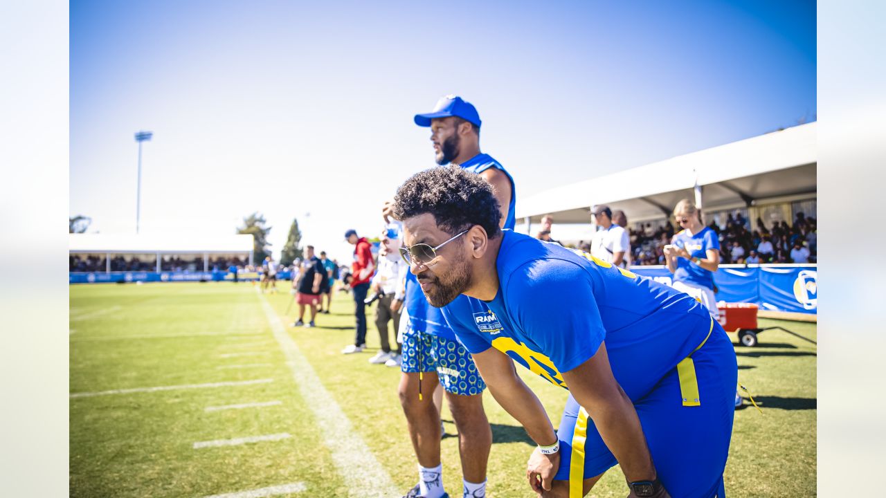 PHOTOS: Stars come out to Rams Celebrity Flag Football Game at Training Camp