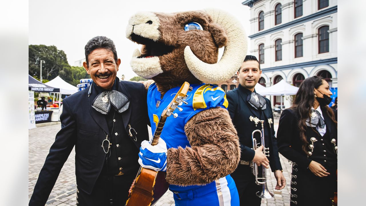 PHOTOS: Rams display community altar for Dia de los Muertos at Olvera  Street's community festival