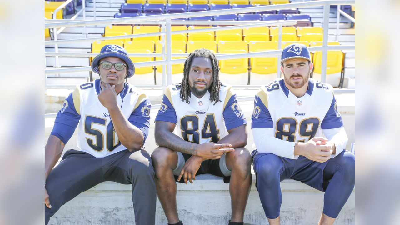 Los Angeles Rams Community  Rams rookies join PLAY 60 Field Day in  celebration of Latino Heritage Month