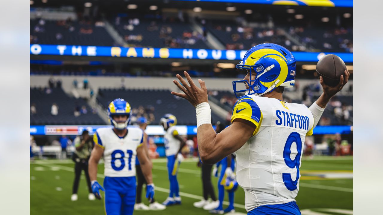 PREGAME PHOTOS: Rams hit the field at SoFi Stadium for pregame warmups  ahead of 2023 home opener vs. 49ers