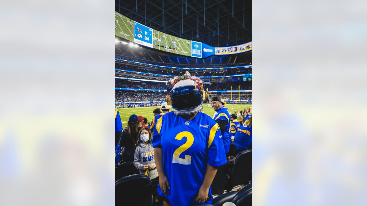 FAN PHOTOS: Best of Rams fans at SoFi Stadium for big Wild Card victory  over Arizona Cardinals