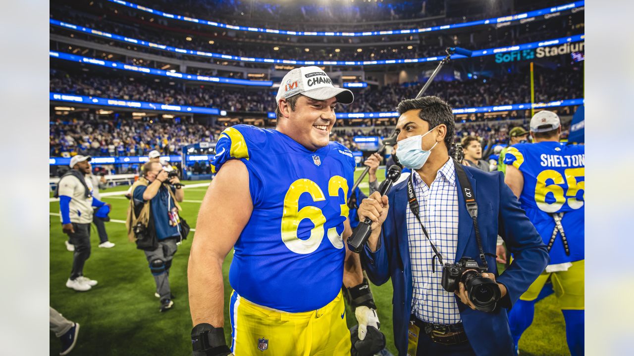 CELEBRATION PHOTOS: Best celebration moments from Rams NFC Championship  ceremony