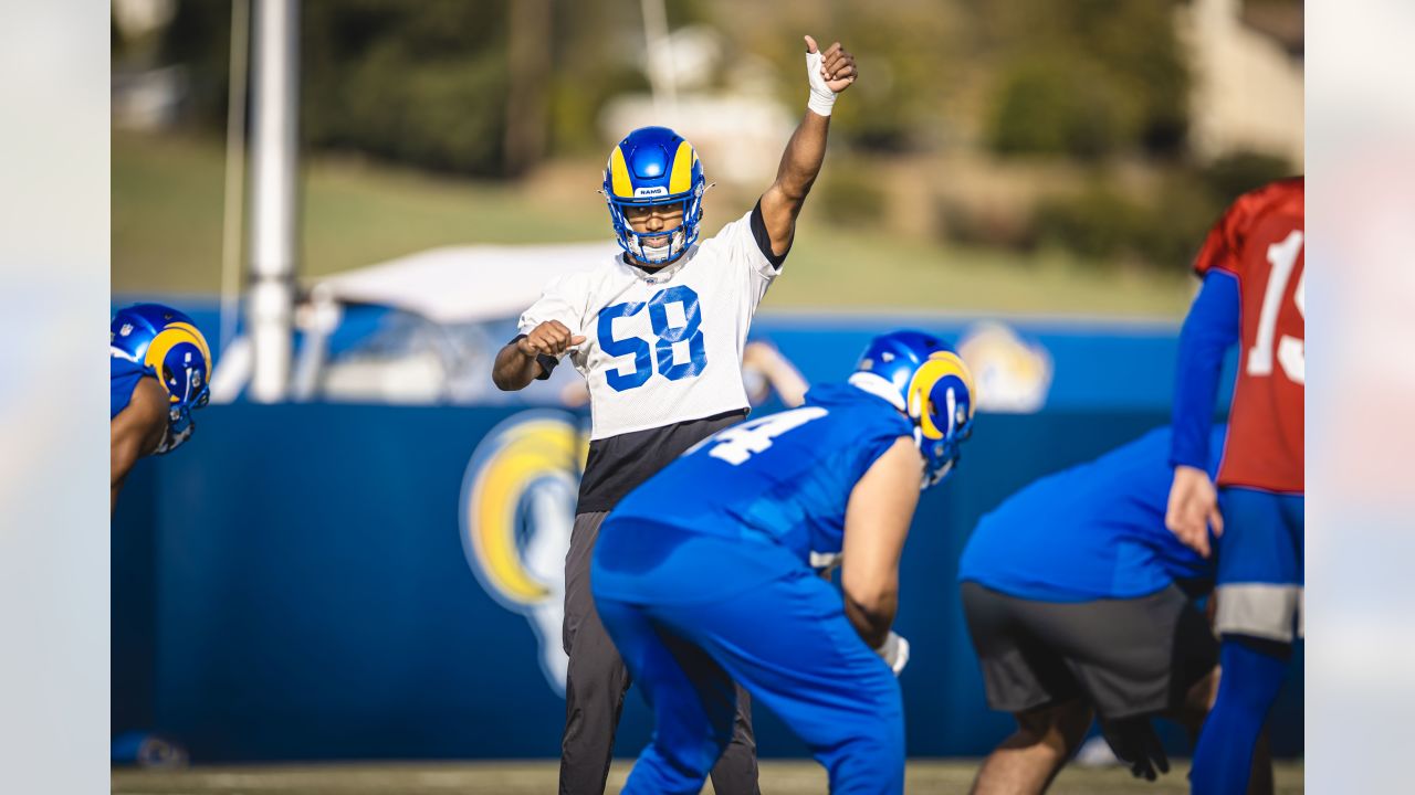 Rams defensive lineman Aaron Donald: No pain. I feel healthy.