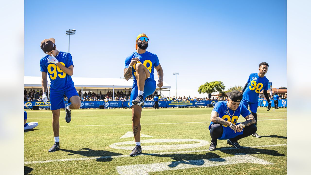 PHOTOS: Stars come out to Rams Celebrity Flag Football Game at Training Camp