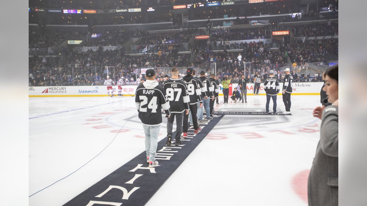 LA Kings on X: It's @RamsNFL Night at the LA Kings game. Bid now