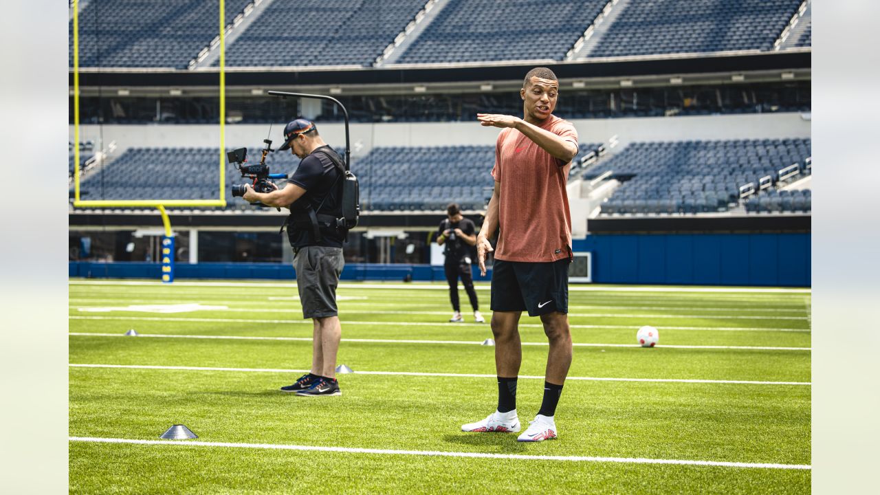 Look: Cooper Kupp hung out with Kylian Mbappé at SoFi Stadium, swapped  jerseys with him