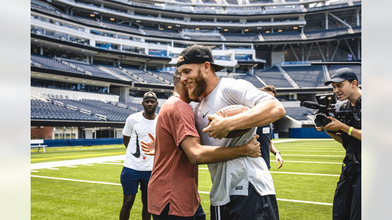 Look: Cooper Kupp hung out with Kylian Mbappé at SoFi Stadium, swapped  jerseys with him