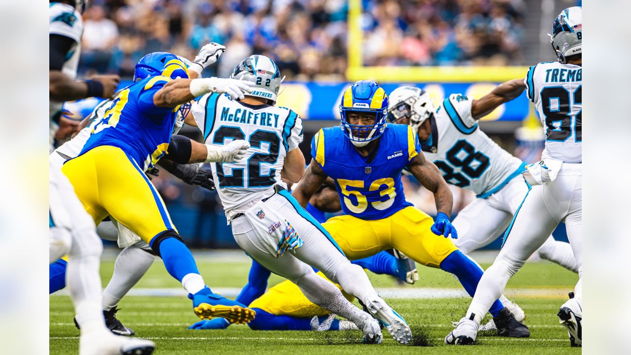 Highlights: Rams' Week 6 Win vs. Carolina Panthers  Ben Skowronek TD,  Jalen Ramsey Sack & More 