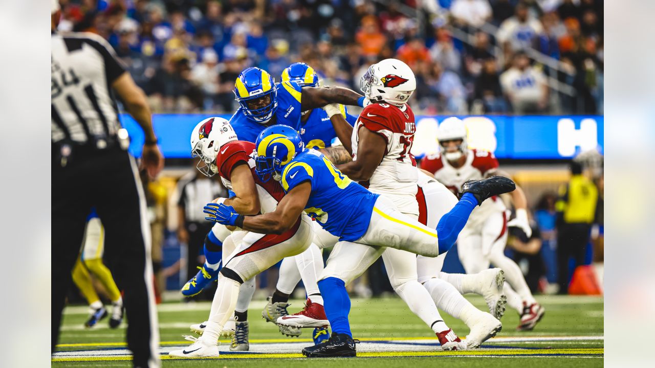 GAME PHOTOS: Rams vs. Arizona Cardinals Week 10 at SoFi Stadium  RB  Darrell Henderson Jr. & WR Van Jefferson's touchdown & more