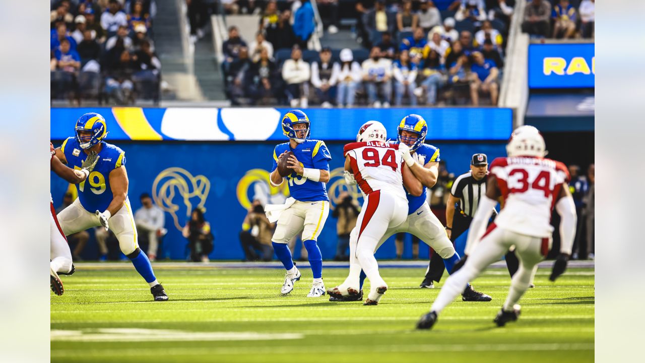 GAME PHOTOS: Rams vs. Arizona Cardinals Week 10 at SoFi Stadium  RB  Darrell Henderson Jr. & WR Van Jefferson's touchdown & more