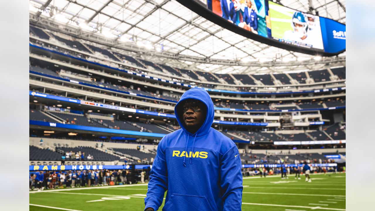 PREGAME PHOTOS: Rams hit the field at SoFi Stadium for pregame warmups  ahead of 2023 home opener vs. 49ers