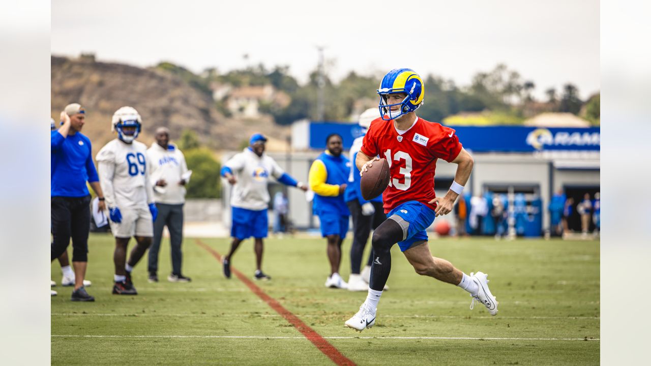 Los Angeles Rams wide receiver Cooper Kupp (10) against the Los Angeles  Rams of an NFL football game Saturday, Aug 26, 2023, in Denver. (AP  Photo/Bart Young Stock Photo - Alamy