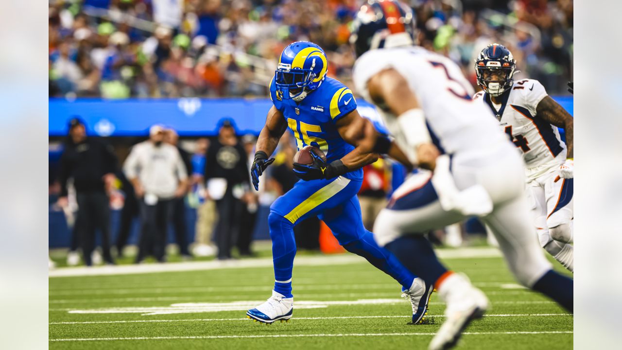 Los Angeles Rams, Patrick Star goes WILD over Rams DB Cobie Durant's  85-yard pick six, Week 16 vs. Denver Broncos at SoFi Stadium