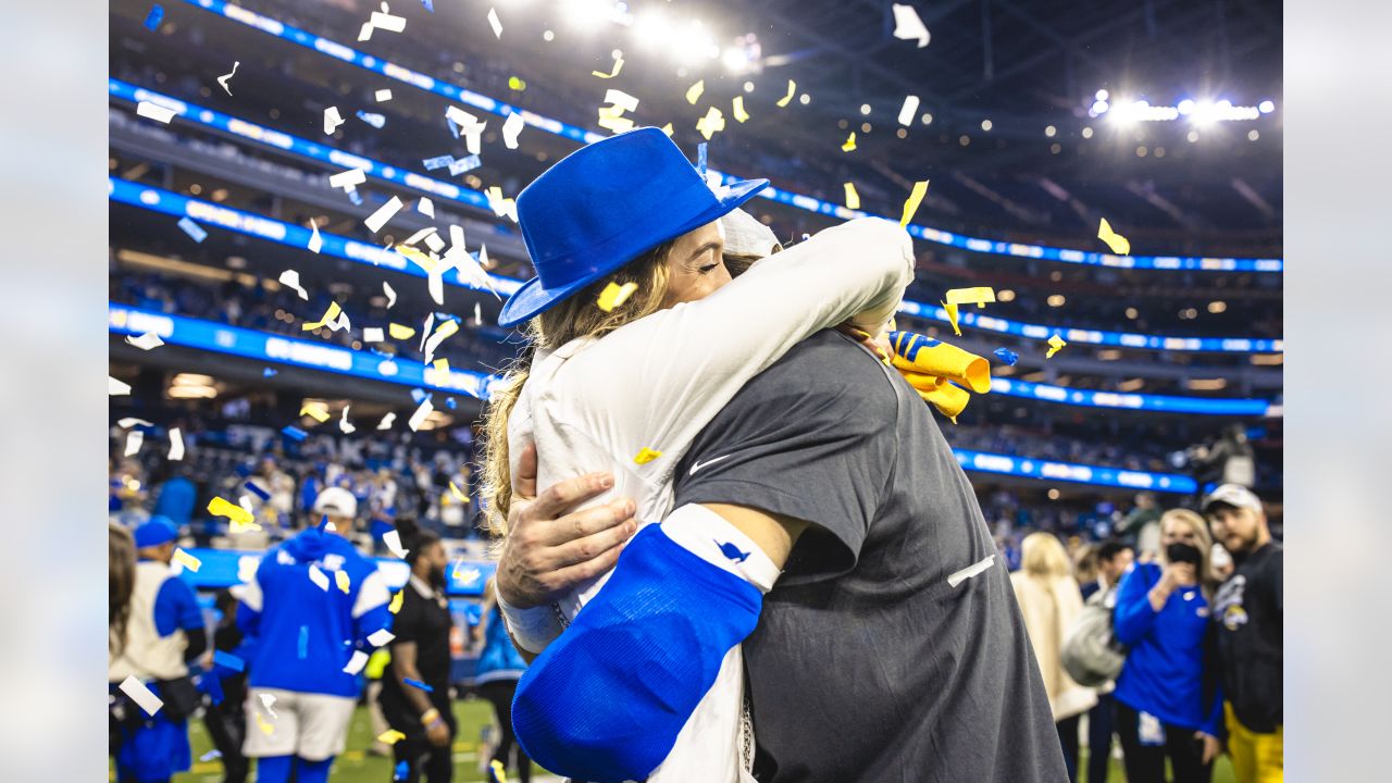 CELEBRATION PHOTOS: Best celebration moments from Rams NFC Championship  ceremony