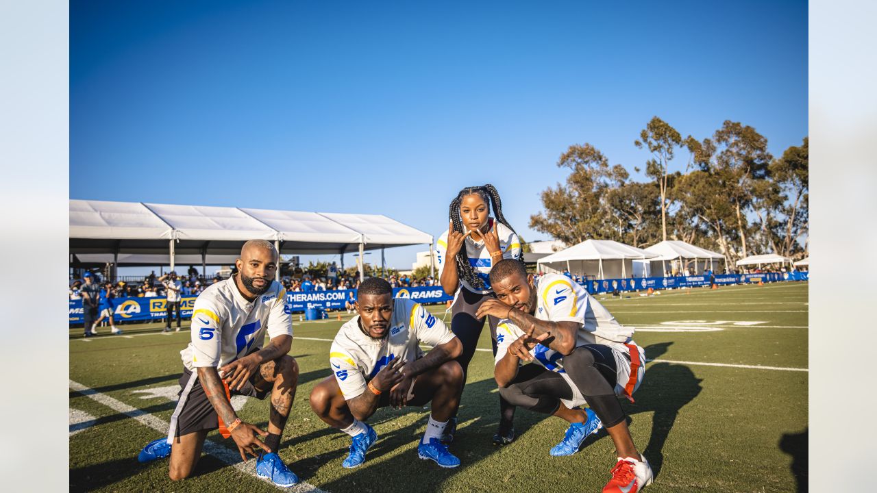 PHOTOS: Stars come out to Rams Celebrity Flag Football Game at Training Camp